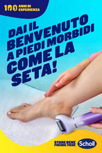 Carica l'immagine nel visualizzatore di Gallery, Scholl Velvet 2in1 Leviga e Ammorbidisce, Sistema di Pedicure Elettronico per Levigare i Piedi Testine Interscambiabili 