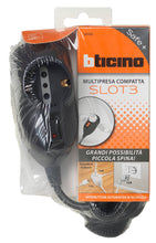 Carica l'immagine nel visualizzatore di Gallery, BTICINO Ciabatta Multipresa Elettrica Slot 9 Posti, 1 Polivalenti Schuko 10/16A + 2 Bivalenti 10/16A, Ciabatta Elettrica