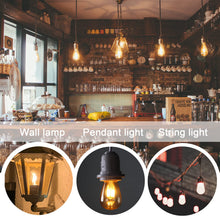 Carica l'immagine nel visualizzatore di Gallery, Genixgreen Lampadina LED E27 S14/ST45 Edison 1W a Filamento Luce Calda