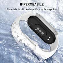Carica l'immagine nel visualizzatore di Gallery, Diruite 3 Pezzi Cinturini per Xiaomi Smart Band 10/9/8 Cinturino Silicone,Traspirante Impermeabile Cinturini Sportivo Si