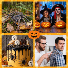 Carica l'immagine nel visualizzatore di Gallery, 2 Pezzi Ragno di Halloween Realistico Ragni Modello per Scherzi Decorazioni