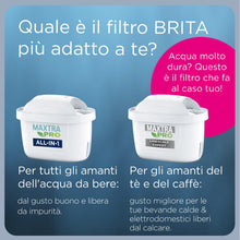 Carica l'immagine nel visualizzatore di Gallery, BRITA Filtro acqua rubinetto MAXTRA PRO All-in-1 confezione da 4 filtri - Riduce cloro, calcare, PFAS e metalli, filtro originale compatibile con caraffa acqua filtrante