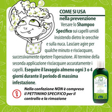 Carica l'immagine nel visualizzatore di Gallery, Helan, Occhio al Pidocchio, Shampoo Pidocchi, Specifico Trattamento Pidocchi e Lendini Forte, per Pelle Sensibile, con o