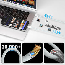 Carica l'immagine nel visualizzatore di Gallery, YISH 45W Caricatore USB C Caricabatterie Rapido GaN - Alimentatore USB C Presa Carica Batterie Cellulare PPS Compatibile