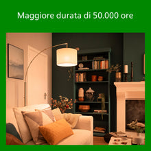 Carica l'immagine nel visualizzatore di Gallery, Philips LED Lampadina Goccia Classe A Ultra Efficiente a Risparmio Energetico, Vetro Smerigliato, 60W, E27, Luce Bianca 