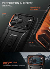 Carica l'immagine nel visualizzatore di Gallery, SUPCASE Cover per iPhone 18 Pro/iPhone 17 Pro Resistente a 360, Nero