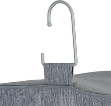 Carica l'immagine nel visualizzatore di Gallery, Relaxdays Organizer Armadio da Appendere Salvaspazio, 6 Ripiani, 92 x 15,5 x 30 cm, Porta Vestiti Interno, Grigio