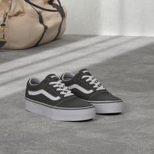 Carica l'immagine nel visualizzatore di Gallery, Vans Ward Platform Canvas - Scarpe da Ginnastica Basse Donna, Nero ((Canvas) Black/White 187)