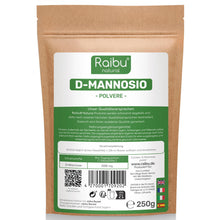 Carica l'immagine nel visualizzatore di Gallery, D-Mannosio puro in Polvere 250g – Raibu D Mannosio Polvere Confezionato e Testato in Europa I Naturale e Vegan I Cucchia
