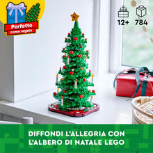 Carica l&#39;immagine nel visualizzatore di Gallery, LEGO Albero di Natale, Giocattolo 2 in 1 da Costruire, Gioco Creativo per Bambini e Bambine da 9 Anni, Decorazione per la Casa da Collezione, Idea Regalo per le Festività Natalizie 40573