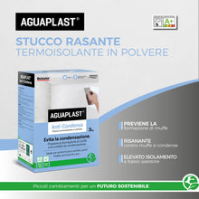 Carica l'immagine nel visualizzatore di Gallery, Aguaplast Anticondensa Stucco Termoisolante 3 kg – Protettivo Anti-Condensa e Anti-Muffa, Riduce Ponti Termici e Riverbe