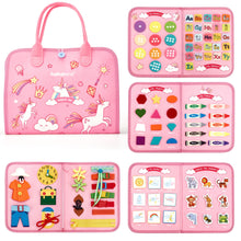 Carica l&#39;immagine nel visualizzatore di Gallery, hahaland Busy Board Montessori 2 3 4 Anni, Gioco Educativo per Bambina, Giochi Bimba Pannello Sensoriale Regalo Bambino 2 3 4 Anni