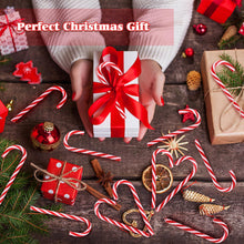 Carica l'immagine nel visualizzatore di Gallery, Naler Addobbi Decorazioni Albero di Natale Particolari, 12pz Bastoncini di Zucchero Natalizi in Plastica per Natale Decorazioni Casa