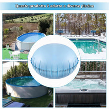 Carica l'immagine nel visualizzatore di Gallery, Cuscino Gonfiabile Invernale Piscina,120 cm Cuscino d'Aria per Piscina