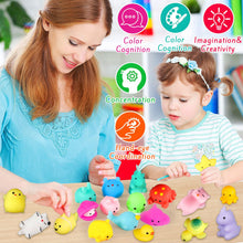 Carica l'immagine nel visualizzatore di Gallery, Purpledi Squeeze Toys Squishy Giocattoli 50 pezzi per Feste per Bambini, Giocattoli Antistress da Spremere Morbidi , Regalo di Natale,Regalini Fine Festa Compleanno