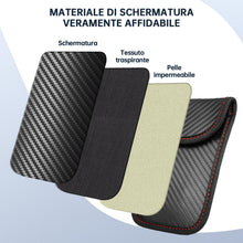 Carica l'immagine nel visualizzatore di Gallery, caslord 2 Borse Keyless Go Protection Chiave per Auto