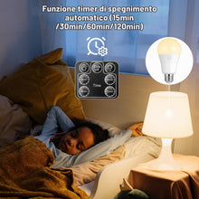 Carica l'immagine nel visualizzatore di Gallery, Lampadina LED E27, Lampadina Ricaricabile USB Con Telecomando Timer, Lampadine LED a Batteria con Dimmerabile a 3 Colori