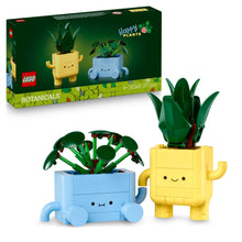 Carica l'immagine nel visualizzatore di Gallery, LEGO Botanicals Piantine Felici Giocattolo - Kit di Arti e Mestieri per Bambine con 2 Piante Artificiali, 2 Vasi di Fiori e Facce Intercambiabili - Regali per Ragazze da 9 Anni Fan della Natura, 10349