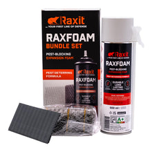Carica l'immagine nel visualizzatore di Gallery, Raxfoam 500 ml, Schiuma Poliuretanica Espansa con Rete Inox
