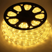 Carica l'immagine nel visualizzatore di Gallery, Forever Speed 50M Tubo Luminoso LED Flessibile, Impermeabile 1800 LEDs Per Esterni E Interni, Bianco Caldo, Per Natale, Matrimonio, Giardino, Tetto IP65