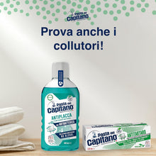 Carica l'immagine nel visualizzatore di Gallery, Pasta del Capitano, Dentifricio Antitartaro Bio, Dona Freschezza e Rinfresca l'Alito, Ideale per i Fumatori, Aiuta a Prevenire la Placca, 100% Made in Italy, Tubetto da 75 ml