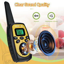 Carica l'immagine nel visualizzatore di Gallery, Retevis RT628S Walkie Talkie Bambini, RT628(2.0) Woki Toki, modalità Provvisoria, Walkie Talkie Bambina per Giochi di Famiglia, Campeggio, Avventura, Regalo (3 Pezzi)