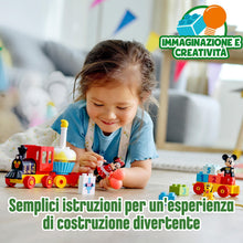 Carica l'immagine nel visualizzatore di Gallery, LEGO DUPLO Disney Il treno del compleanno di Topolino e Minnie 10941