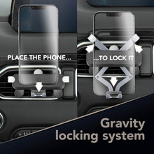 Carica l'immagine nel visualizzatore di Gallery, cellularline | Slide Fit - Universal | Supporto Porta Smartphone da Auto con Sistema di Inserimento Rapido e Facilitato 