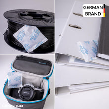 Carica l'immagine nel visualizzatore di Gallery, Lens-Aid bustine gel di silice 10 g 30 pezzi indicatore