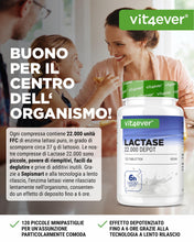 Carica l'immagine nel visualizzatore di Gallery, vit4ever Lattasi 22.000 FCC Depot - 120 Compresse - Sepismart® Slow Release