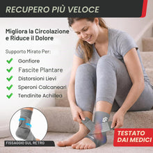 Carica l'immagine nel visualizzatore di Gallery, Sleeve Stars Cavigliera Ortopedica per Distorsione - Cavigliera Sportiva, Rimedio Fascite Plantare e Tendine d'Achille, 