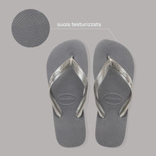 Carica l'immagine nel visualizzatore di Gallery, Havaianas - Top Tiras, Infradito da Donna Comode, Resistenti e Leggere con Suola Antiscivolo, Donna