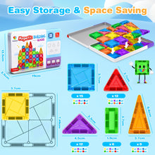 Carica l'immagine nel visualizzatore di Gallery, Subtail 54PCS Mini Costruzioni Magnetici da Viaggio per Bambini 3-8 Anni