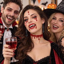 Carica l'immagine nel visualizzatore di Gallery, 6 PCS Halloween Set Vampiro Accessori Donna, Vampiro Costumi Accessori (A)