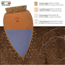 Carica l'immagine nel visualizzatore di Gallery, Toocook Olla in Terracotta Artigianale per irrigazione Automatica Ecologica e Naturale per Piante da Interno ed Esterno 