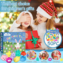 Carica l'immagine nel visualizzatore di Gallery, Purpledi Squeeze Toys Squishy Giocattoli 50 pezzi per Feste per Bambini, Giocattoli Antistress da Spremere Morbidi , Regalo di Natale,Regalini Fine Festa Compleanno