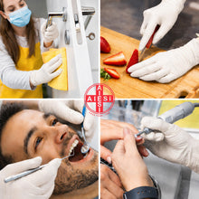 Carica l'immagine nel visualizzatore di Gallery, AIESI® Guanti in Lattice monouso senza polvere uso medico DOCTOR GLOVES