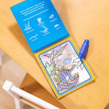 Carica l'immagine nel visualizzatore di Gallery, Melissa &amp; Doug Water Wow! Libro Magico da Colorare con Pennello ad Acqua - Tema Dinosauri, Gioco Educativo da Viaggio pe