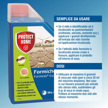 Carica l'immagine nel visualizzatore di Gallery, protect home FORMINIX Esca FORMICHE GRANULARE. ELIMINA Il Nido RISOLVENDO Il Problema 500g, Granulo Rosa