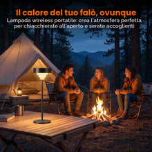 Carica l'immagine nel visualizzatore di Gallery, Lampada LED da Tavolo Senza Fili Lampade da Tavolo Batteria Ricaricabile con USB-C, Lampada Tavolo Dimmerabili per Salot