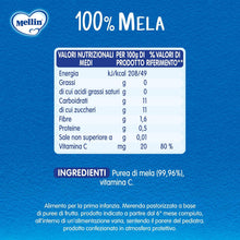 Carica l'immagine nel visualizzatore di Gallery, Mellin Merenda, Mix Gusti, Mela, Pera e Frutta Mista, 18x90g