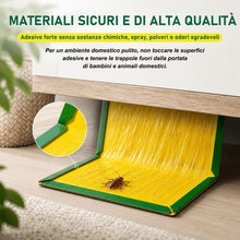 Carica l'immagine nel visualizzatore di Gallery, Trappole Scarafaggi 10 Pezzi Trappole per Blatte Cimici 31.5cm x 21cm