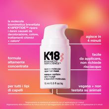 Carica l'immagine nel visualizzatore di Gallery, K18 Leave-In Molecular Repair Hair Mask