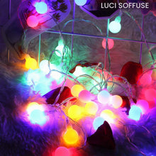 Carica l'immagine nel visualizzatore di Gallery, Luci delle Fate a Batteria, 7M 60 LED Luci di Globo con 8 Modalità di Illuminazione, Luci delle Fate Impermeabili a Batt
