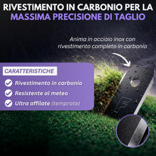 Carica l'immagine nel visualizzatore di Gallery, Filzada® 36x Lame Robot Tagliaerba Carbonio - Adatte per Segway Navimow