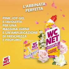 Carica l'immagine nel visualizzatore di Gallery, Wc Net Tavoletta Sensorial Pink Joy Muschio Bianco e Peonia, Anticalcare