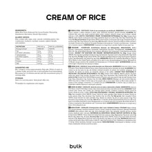 Carica l'immagine nel visualizzatore di Gallery, Bulk Cream of Rice, Chocolate, 1 kg