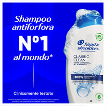Carica l'immagine nel visualizzatore di Gallery, Head &amp; Shoulders Classic Clean Shampoo e Balsamo Antiforfora 2in1, 1000ml