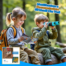 Carica l'immagine nel visualizzatore di Gallery, Upgrade Compatto Binocolo per Bambini - 8x21, All'aperto Idea Giocattoli Regalo