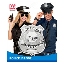 Carica l'immagine nel visualizzatore di Gallery, WIDMANN 3302A Distintivo Polizia, Taglia Unica